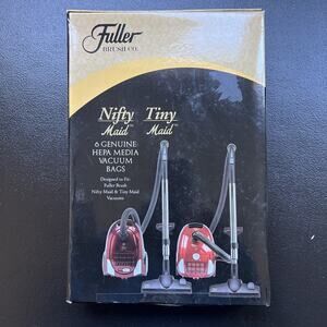 Genuine Fuller Brush Nifty Maid and Tiny Maid HEPA Media Bags (FNH-6) 6 Bags